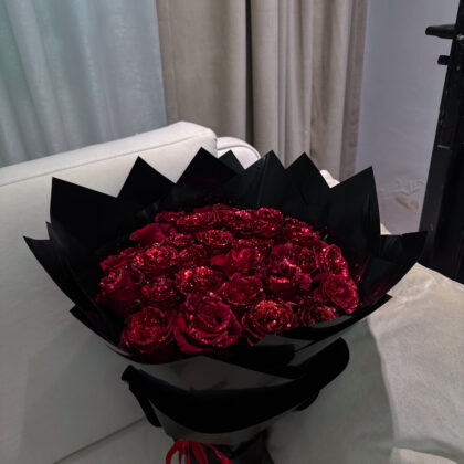 Glitter roses 22 stems