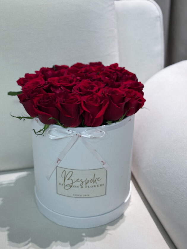 Bespoke box of 25 roses