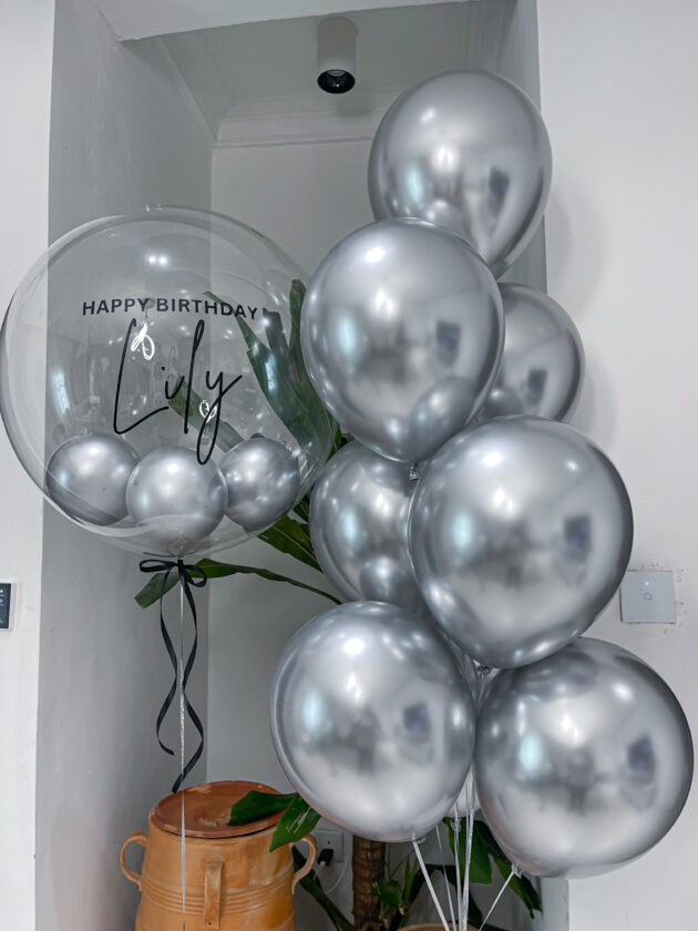 Lily balloon set