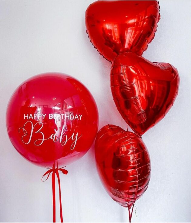 Red bouqunet set