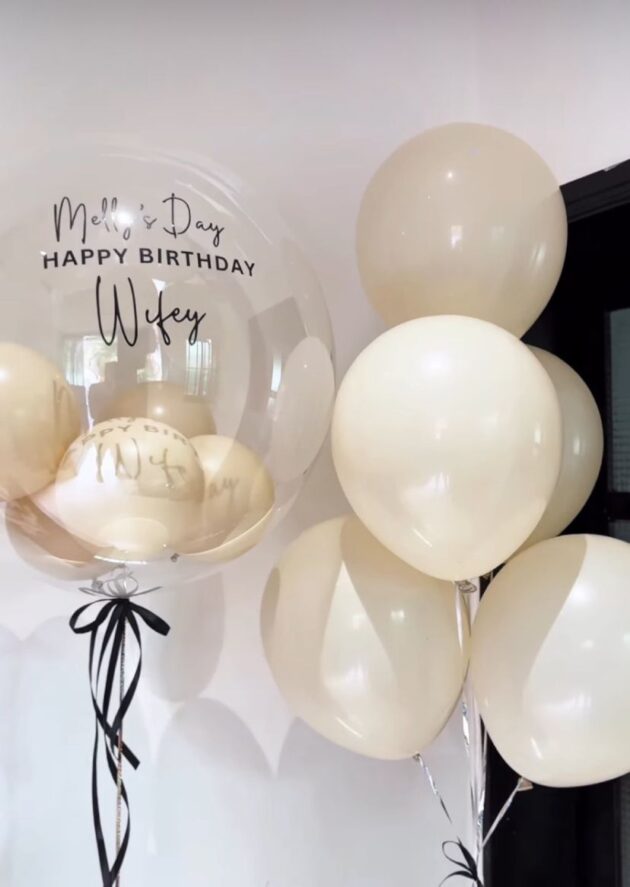 Melly ballon bouquet